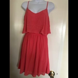 New Look , pink dress size L,adjustable straps